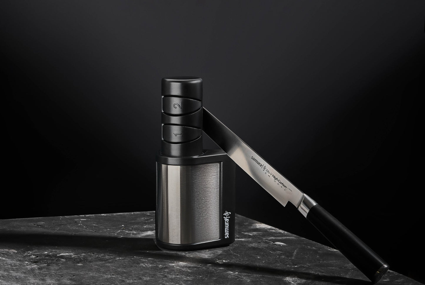 Samura Electric diamond sharpener for steel and ceramic knives - Neo Essentials Store