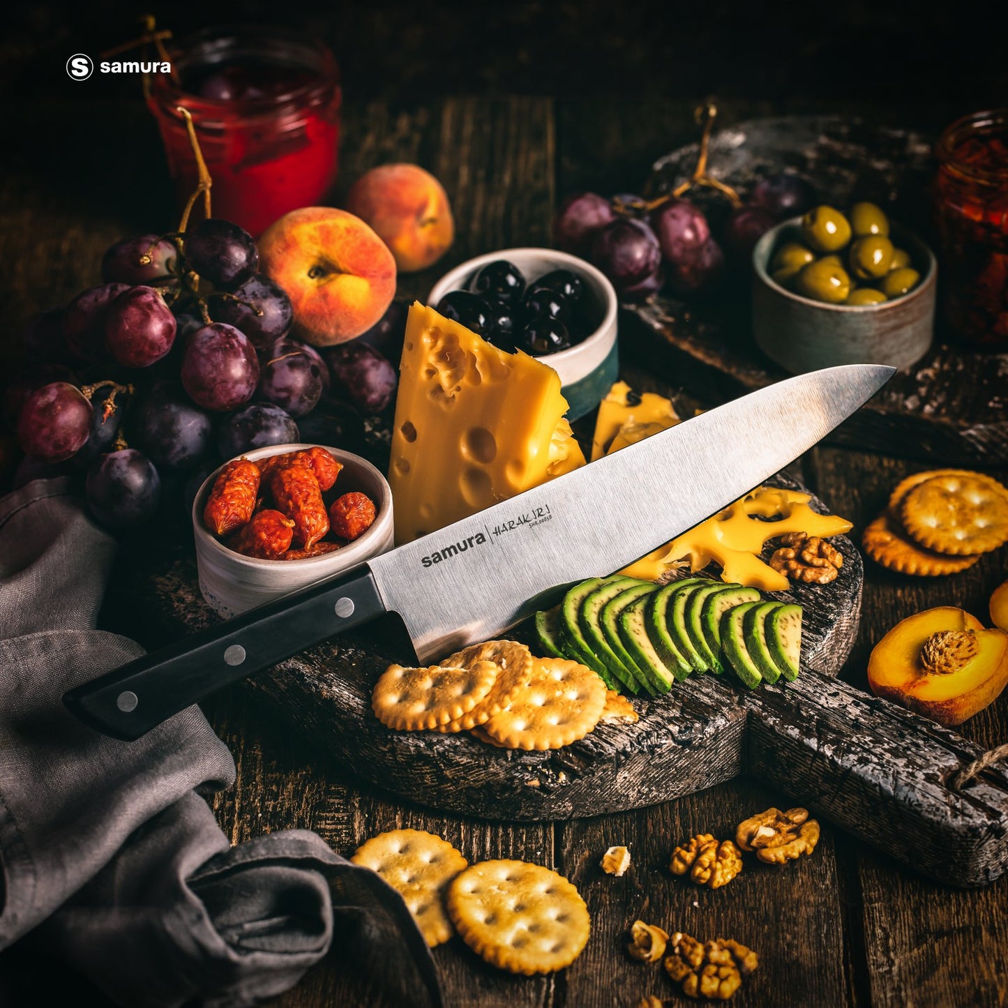 Samura Samura HARAKIRI Chef's knife 8.2''/208 mm, Black - Neo Essentials Store