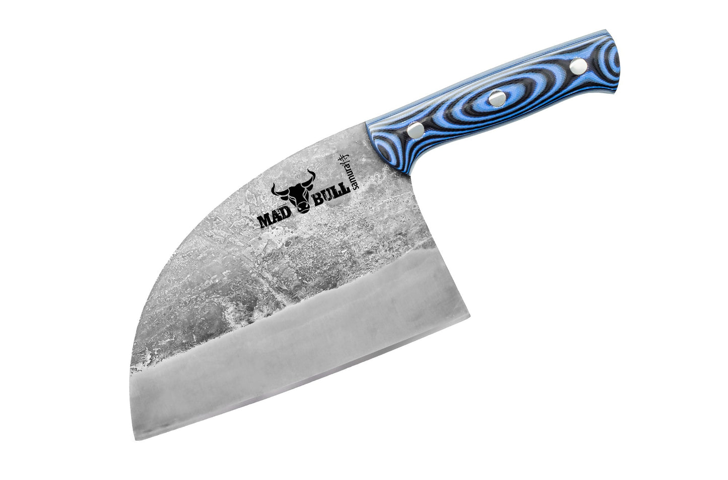 Samura Samura MAD BULL Serbian chef’s knife with black & blue handle, 7.0"/ 180 mm - Neo Essentials Store