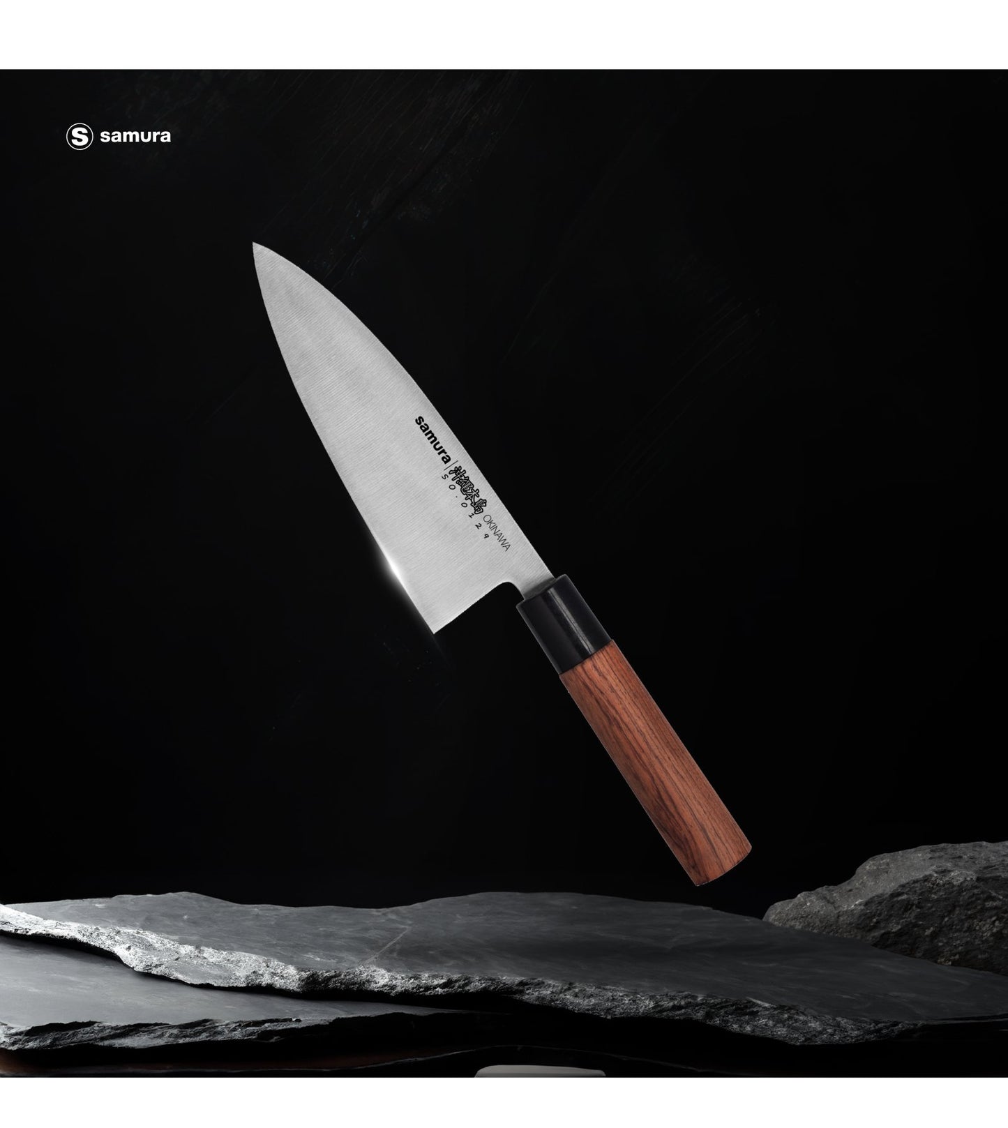 Samura Samura OKINAWA Deba knife 6.7"/170 mm Single-edged blade - Neo Essentials Store