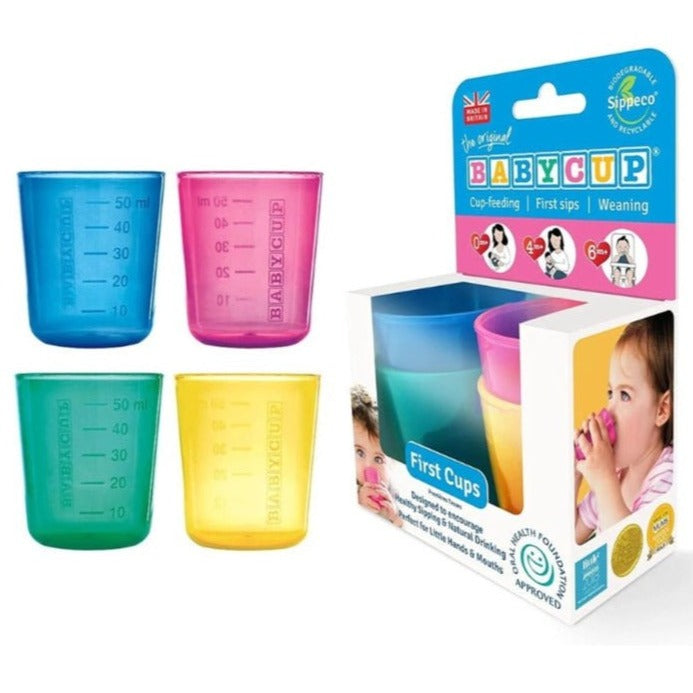 Babycup Babycup First Cup 0-36 months Set of 4 pieces Green