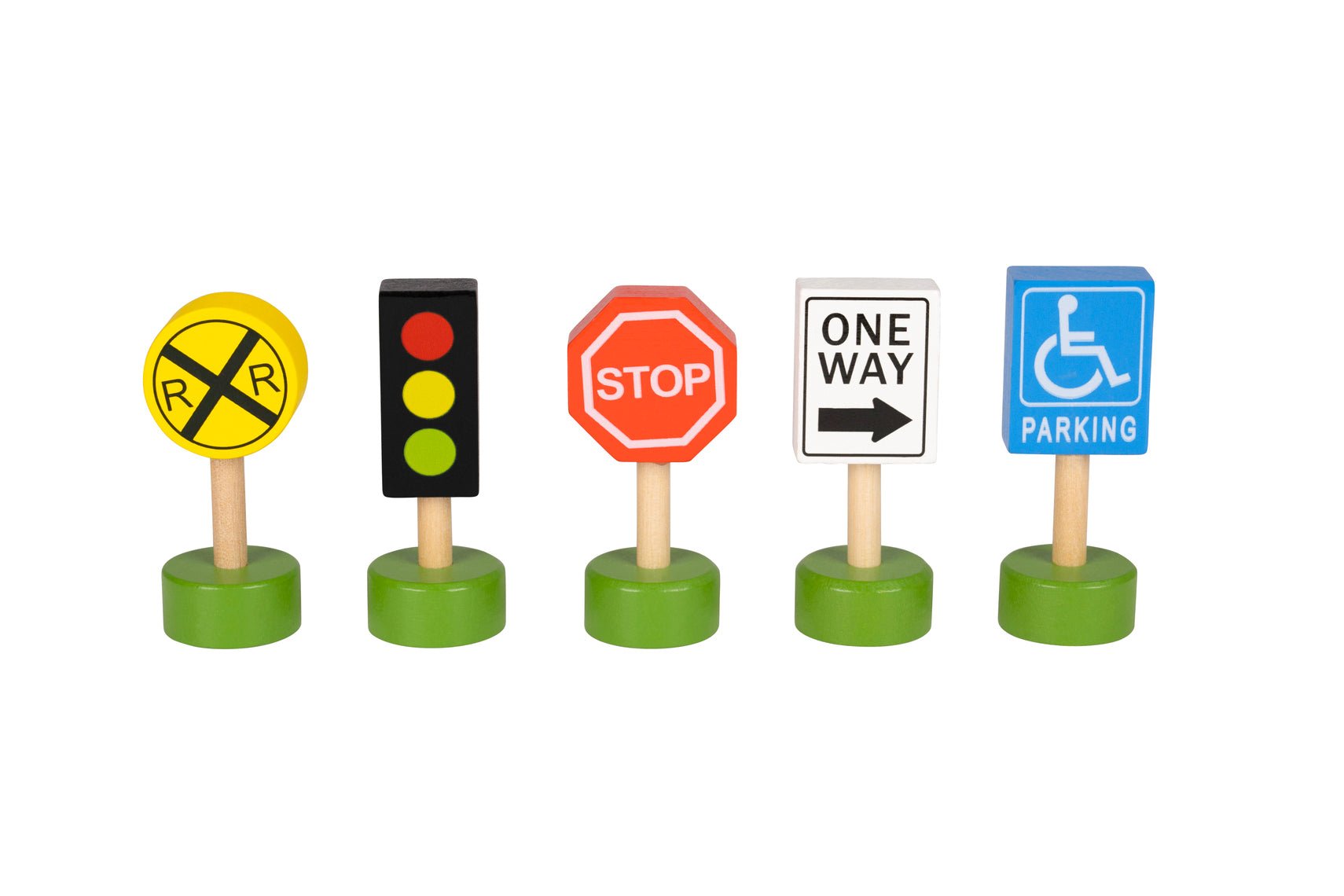 Fun Tribe Wooden Vehicles & Road Signs Set - Neo Essentials Store