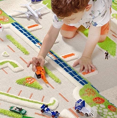 IVI 3D Play Carpet, Mini City Design - Large Size (230cm x 150cm) - Neo Essentials Store