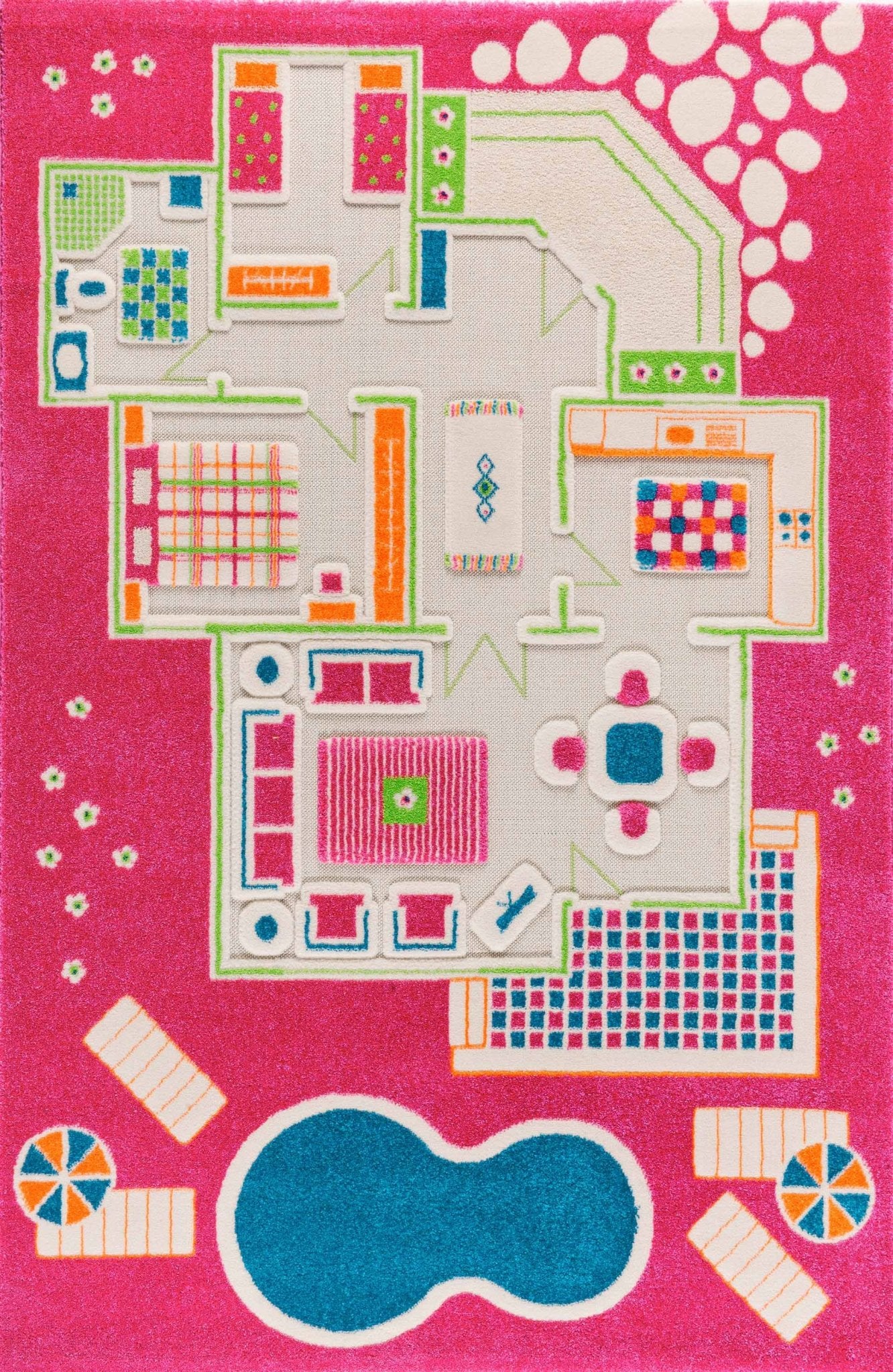 IVI 3D Play Carpet, Playhouse Design - Neo Essentials Store