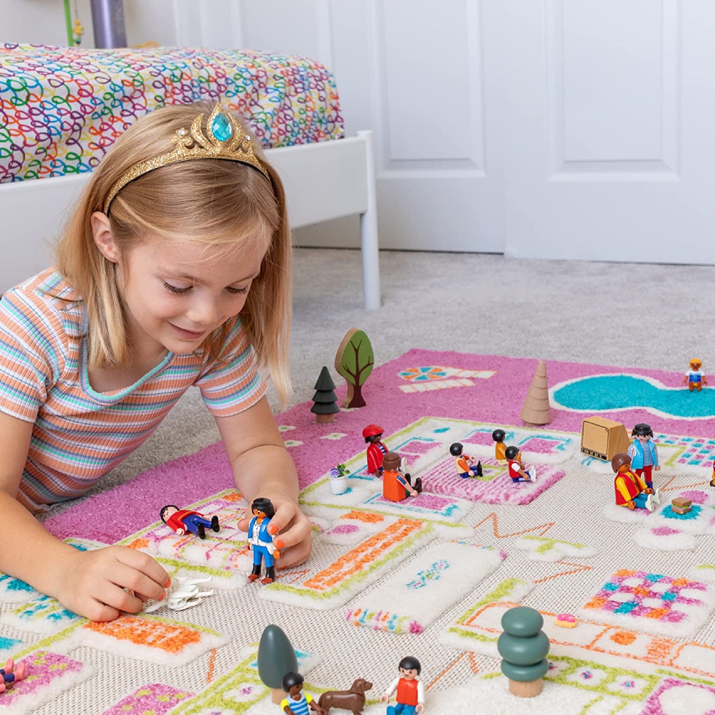 IVI 3D Play Carpet, Playhouse Design - Medium Size (150cm x 100cm) - Neo Essentials Store