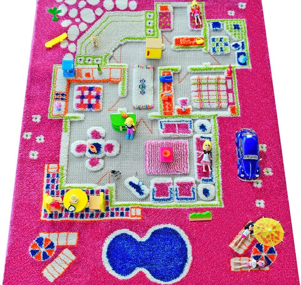 IVI 3D Play Carpet, Playhouse Design - Medium Size (150cm x 100cm) - Neo Essentials Store