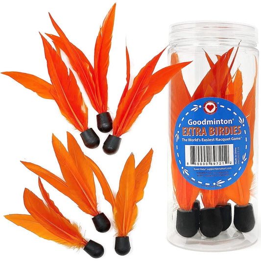 VIAHART Goodminton - The World's Easiest Racquet Game 6 Extra Birdies - Neo Essentials Store