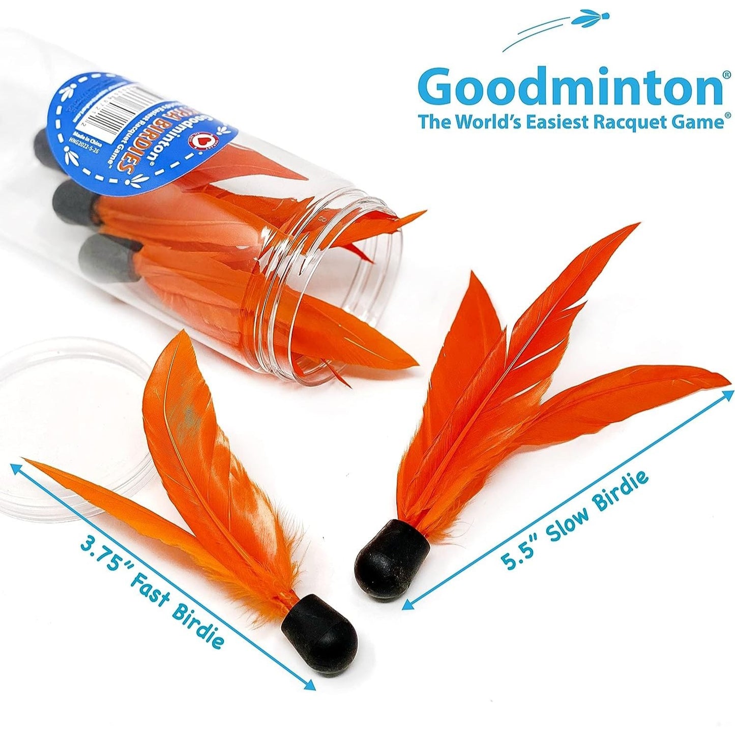 VIAHART Goodminton - The World's Easiest Racquet Game 6 Extra Birdies - Neo Essentials Store