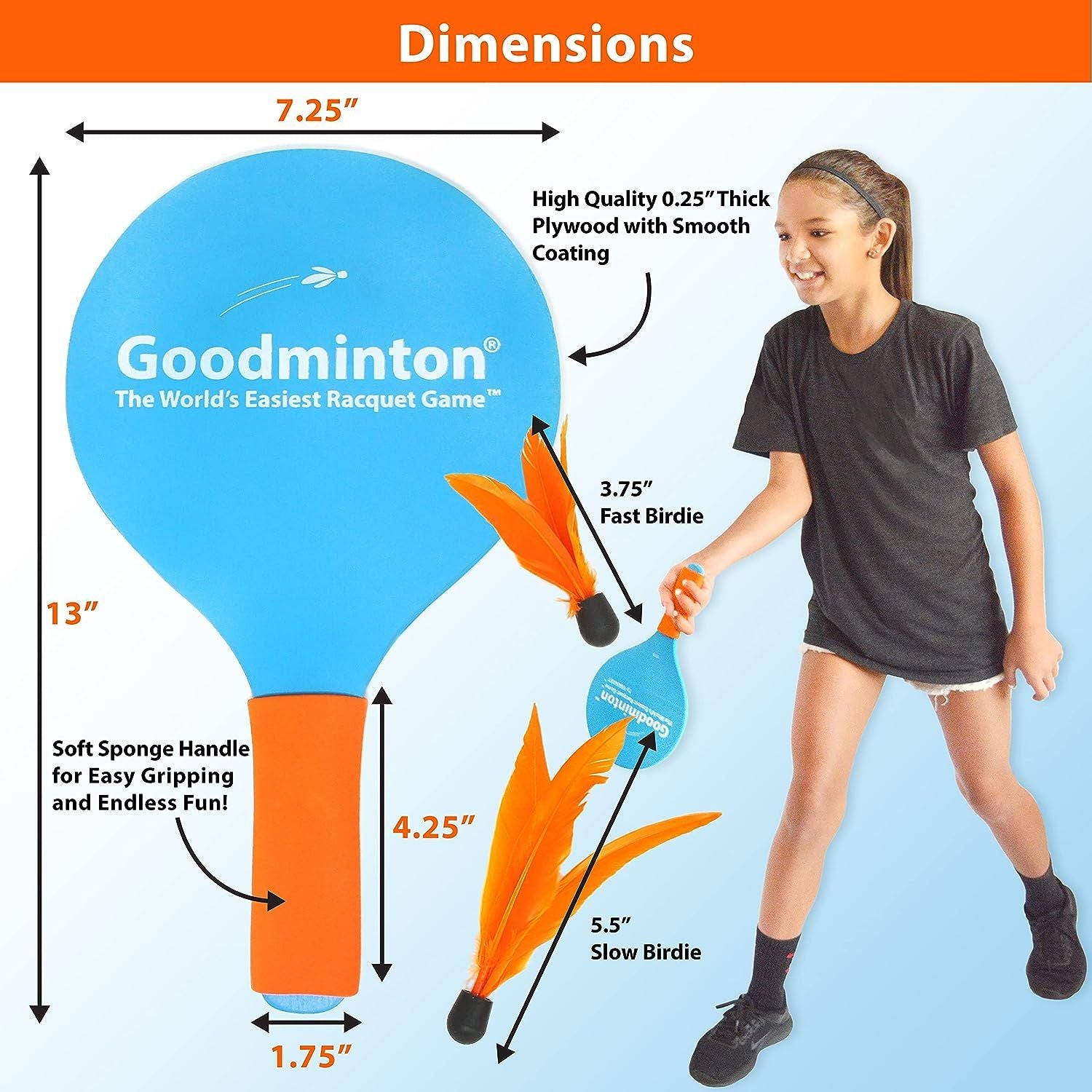 VIAHART Goodminton - The World's Easiest Racquet Game - Neo Essentials Store