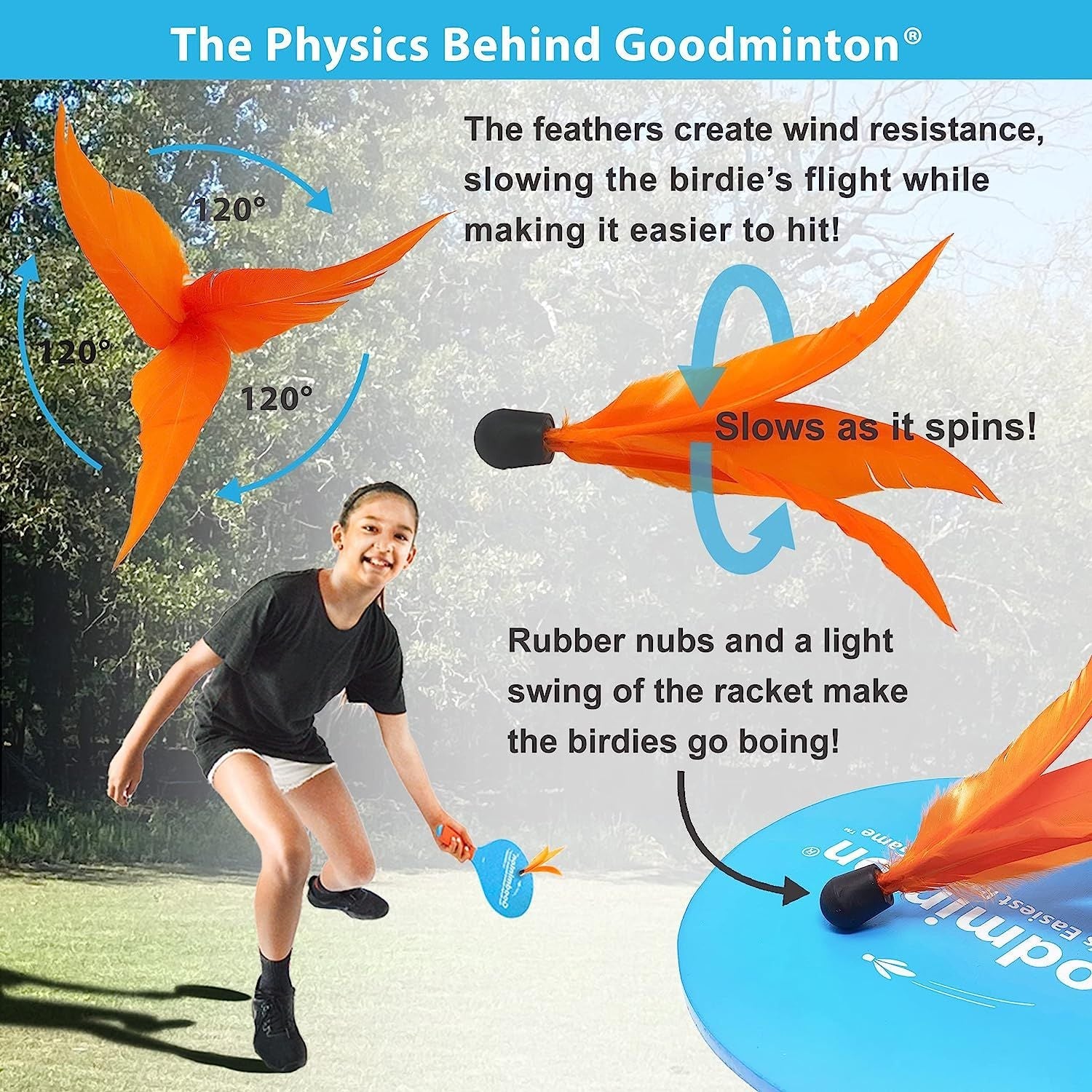 VIAHART Goodminton - The World's Easiest Racquet Game - Neo Essentials Store