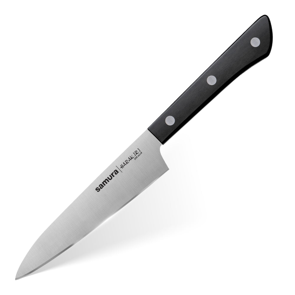 Samura HARAKIRI Utility knife 4.7"/120 mm, Black - Neo Essentials Store