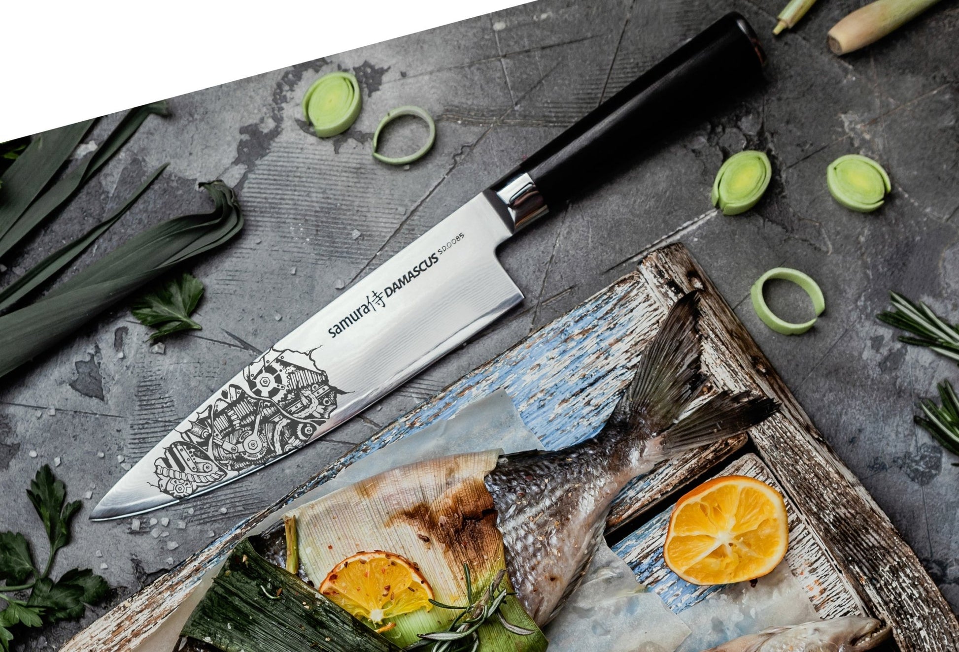 Samura Samura DAMASCUS Chef's knife 8.0"/200 mm - Neo Essentials Store