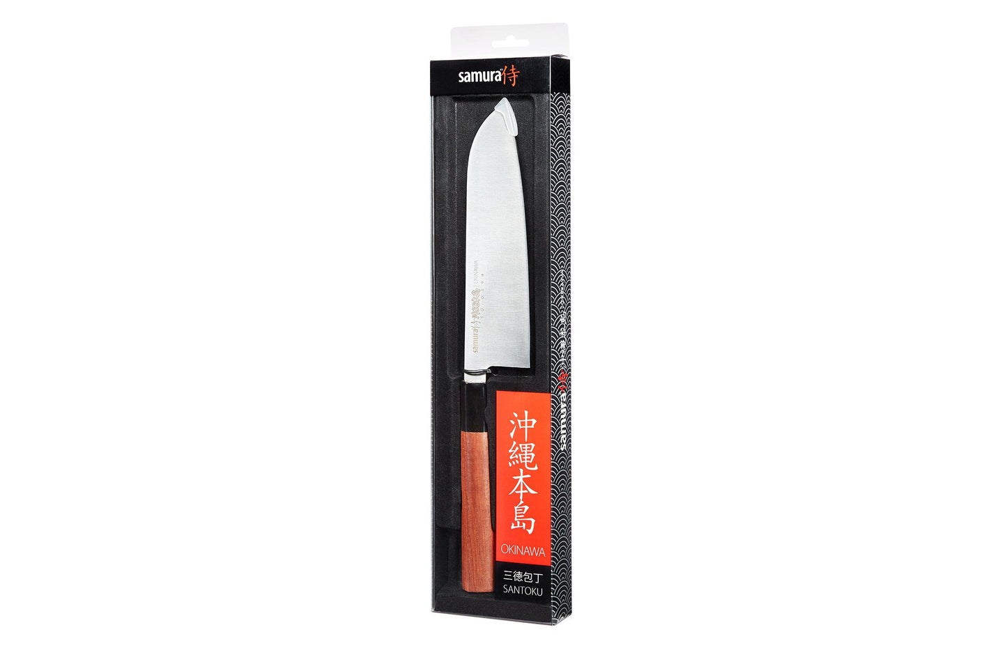 Samura Samura OKINAWA Santoku knife 6.9"/175 mm Double-edged blade - Neo Essentials Store