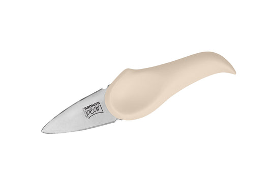 Samura Samura PEARL Oyster knife 3.0"/ 73 mm, beige - Neo Essentials Store