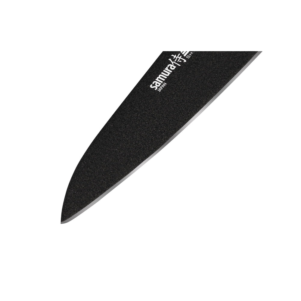 Samura SHADOW Paring knife with black non - stick coating 4.0"/99 mm - Neo Essentials Store