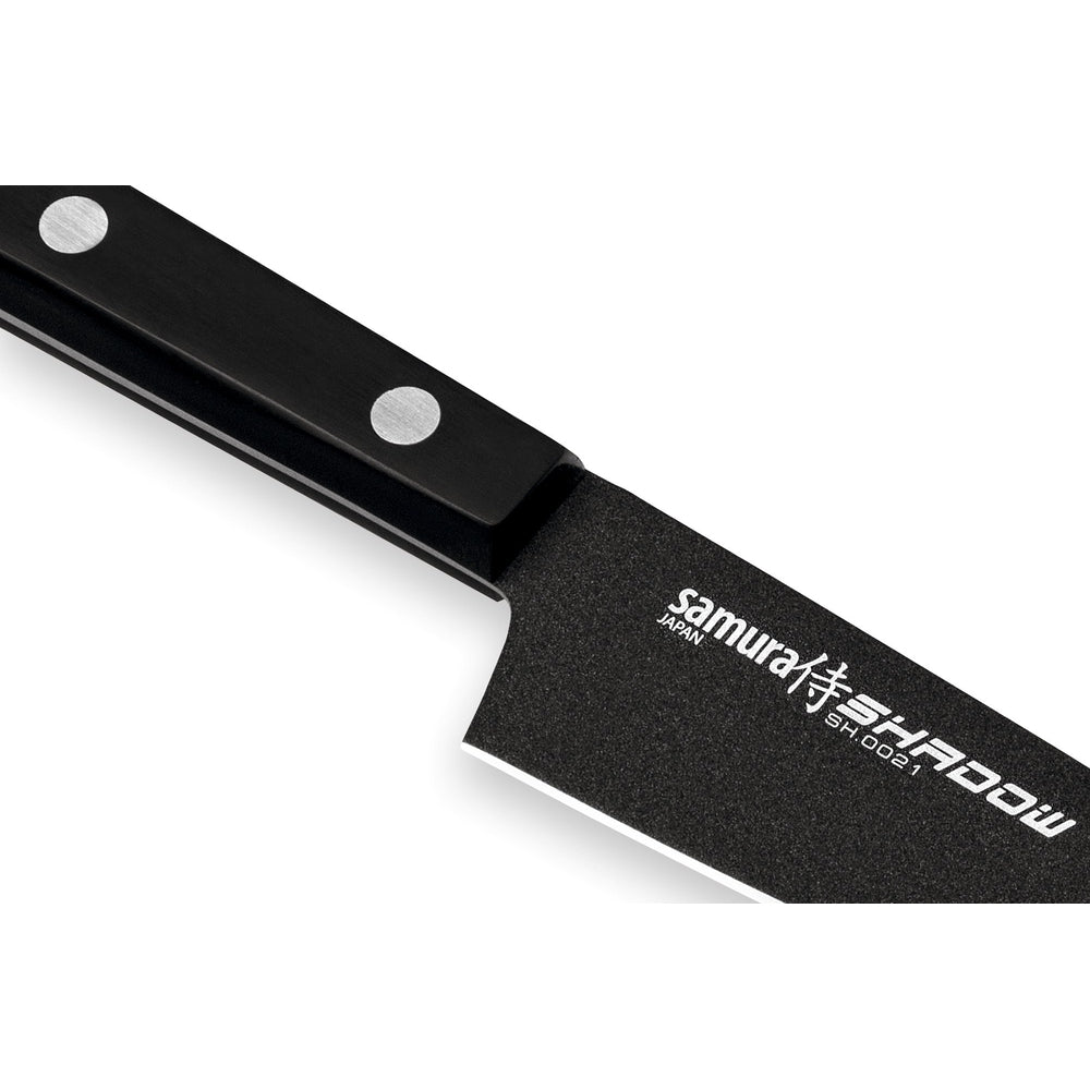 Samura SHADOW Utility knife with black non - stick coating 4.7"/120 mm - Neo Essentials Store