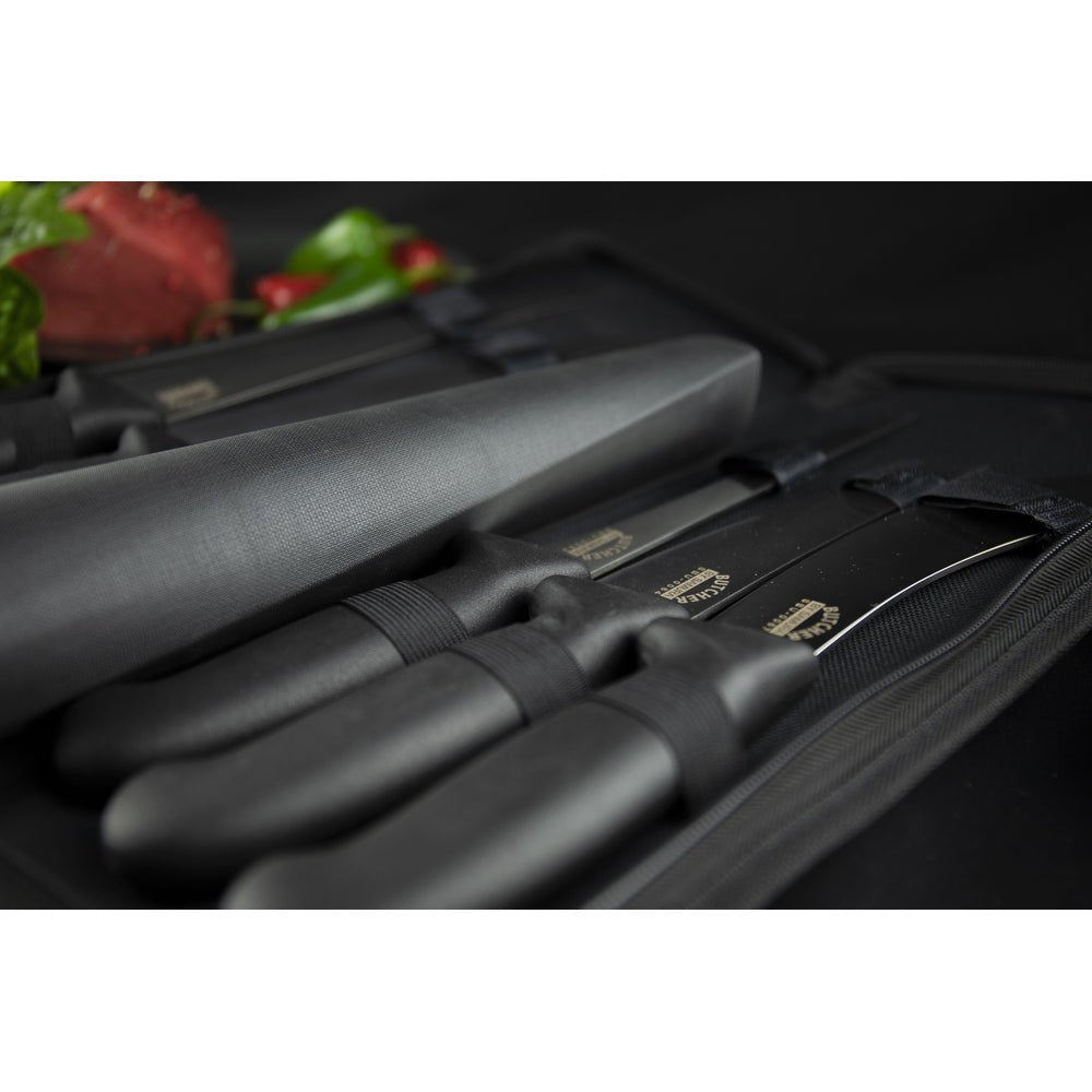 SBU - 0260 Samura BUTCHER Set of 6 knives: Fillet FISHERMAN, Long Slicer, Boning, Small Butcher, Butcher, Skinning (bag included) - Neo Essentials Store