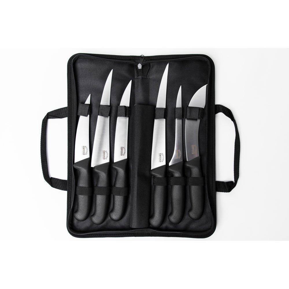 SBU - 0260 Samura BUTCHER Set of 6 knives: Fillet FISHERMAN, Long Slicer, Boning, Small Butcher, Butcher, Skinning (bag included) - Neo Essentials Store
