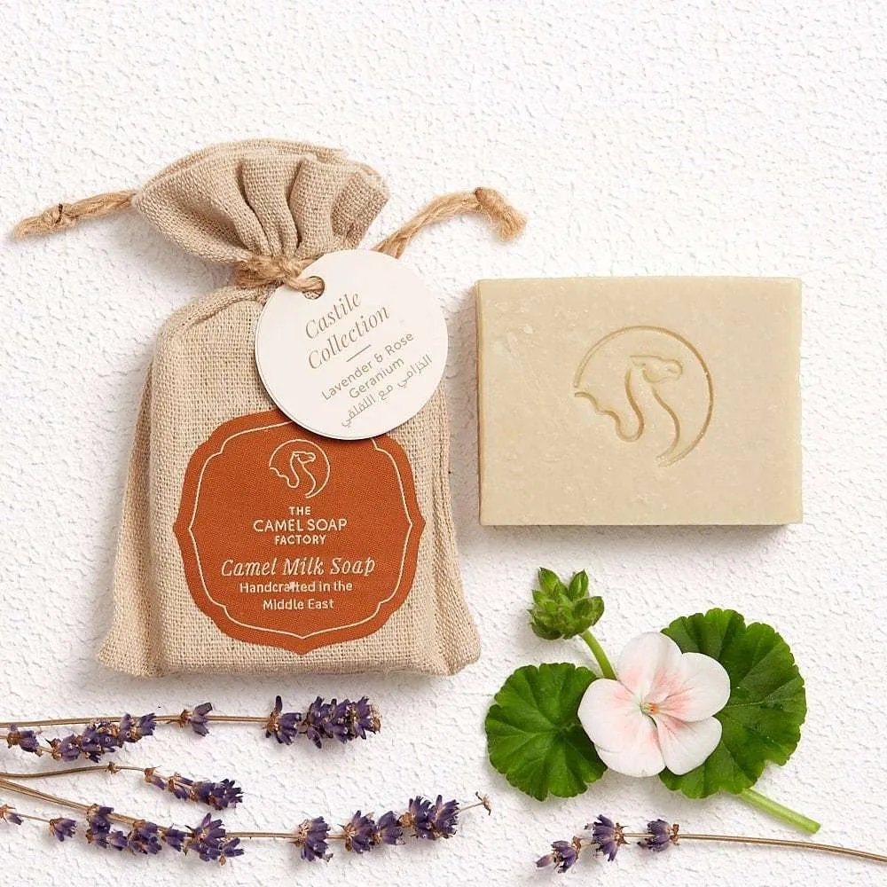Camel Milk Soap - Lavender & Rose Geraniu - Neo Essentials Store