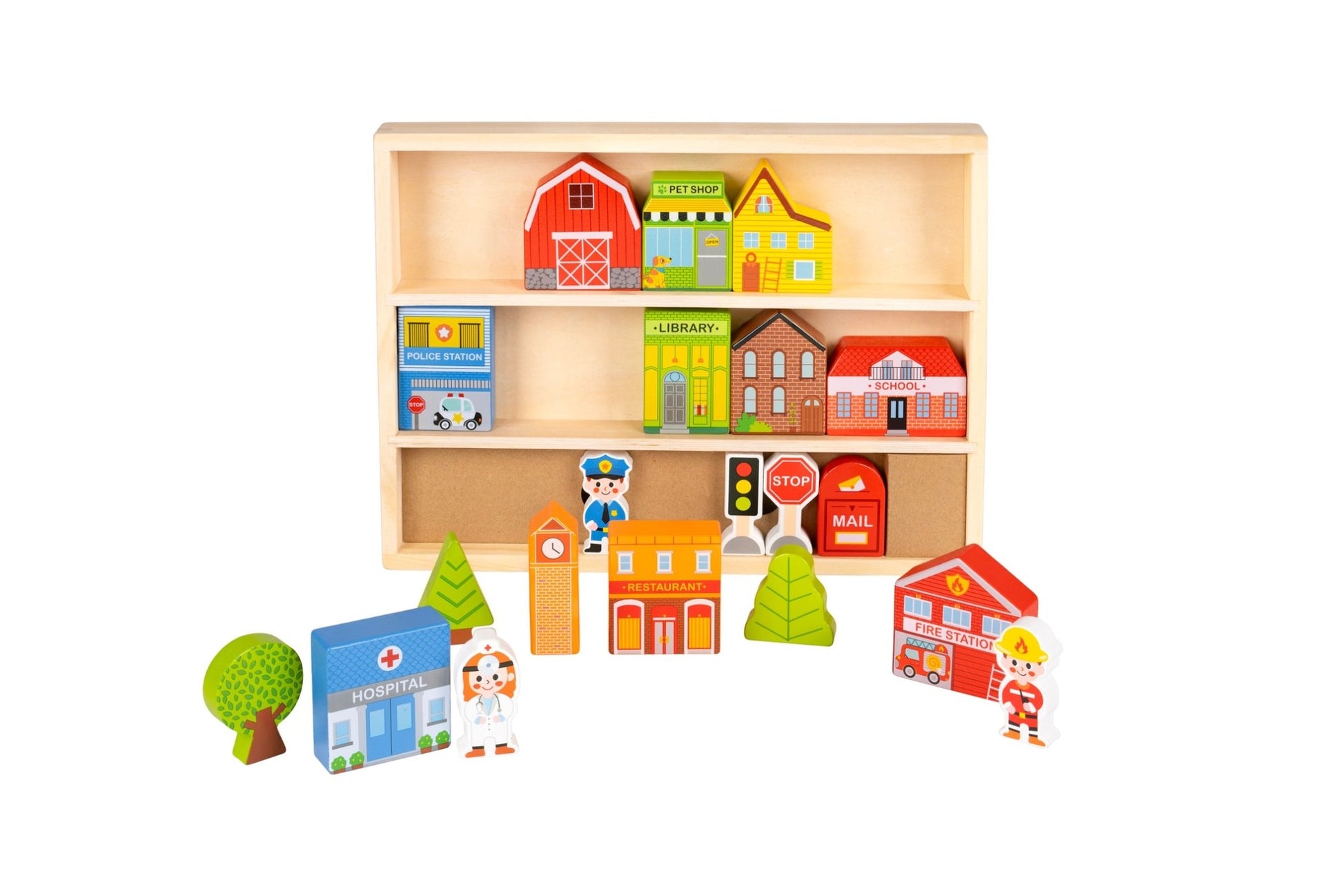 Fun Tribe Wooden City Play Set - Neo Essentials Store